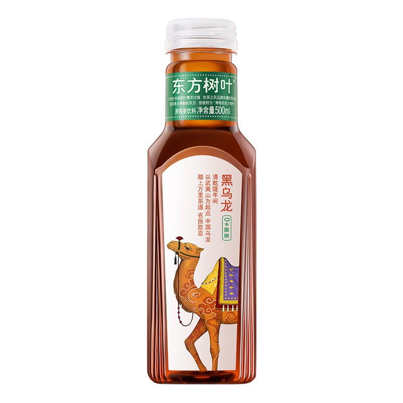 农夫山泉东方树叶黑乌龙茉莉花茶青柑普洱500ml15瓶红茶绿茶