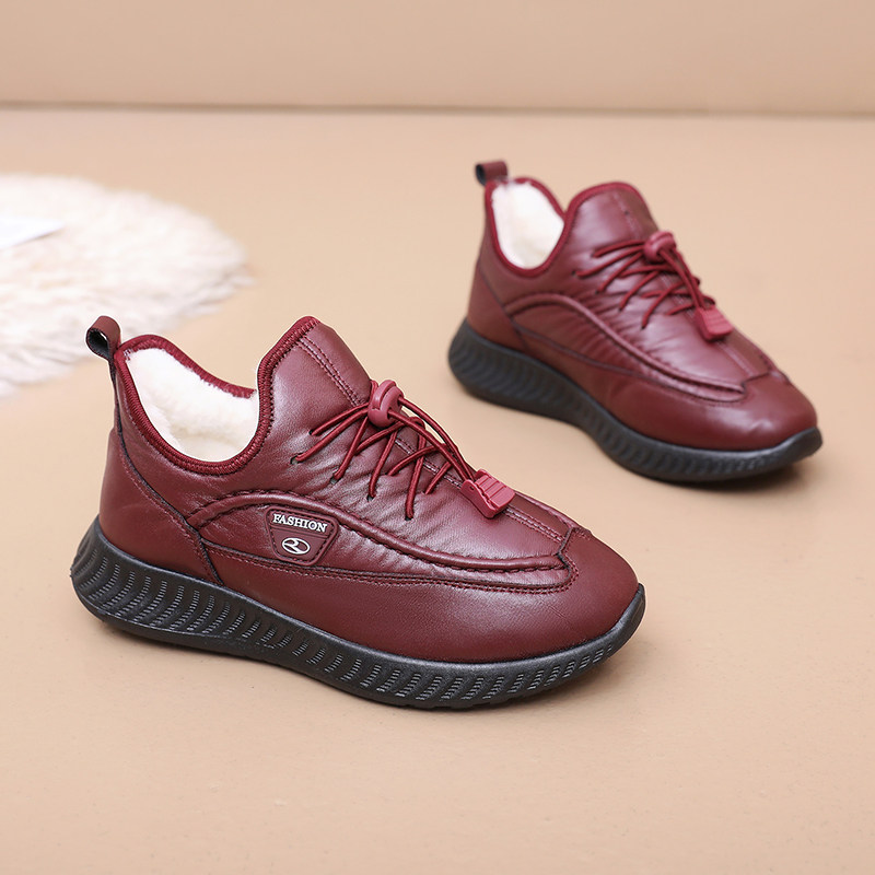 2025冬季新款老北京棉鞋女加绒绵羊毛雪地靴保暖防滑中老年妈妈鞋,淘宝优惠券,粉丝福利购,淘宝优惠卷