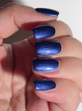 OPI H021水瓶座珠光蓝指甲油清冷雾霾蓝细珍珠免烤冷白皮显白美甲