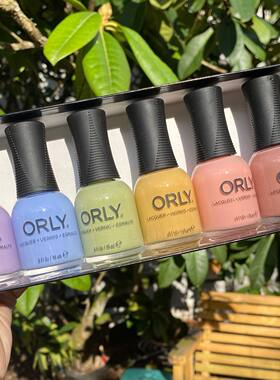 orly春季新品防水免烤指甲油