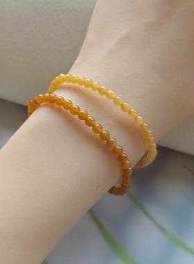 映彩石精品小手串和田玉手链