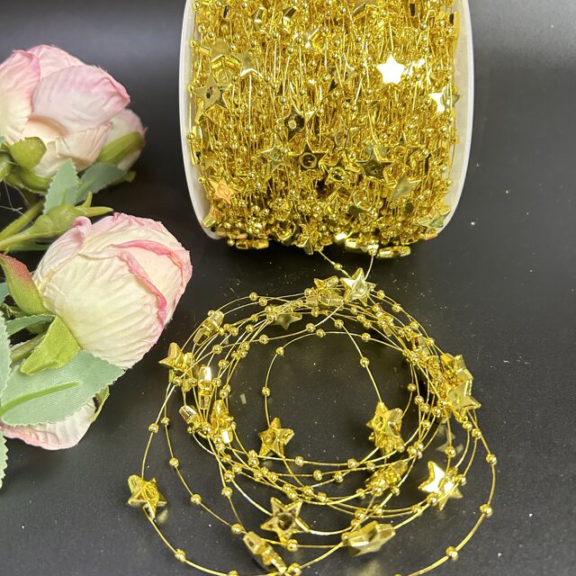 Pearl chain can be cut at will without loose beads handmade accessories