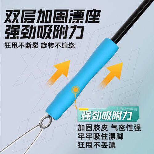 自动找底路滑配件包套装免调漂双铅电子变色夜光滑漂远投矶竿路亚 - 图2