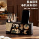 Medieval style tissue box, high-end remote control storage box, living room coffee table, dresser, retro light luxury desktop paper box