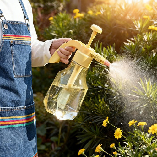 喷壶浇花适用洒水壶气压式浇水家用小型喷雾器瓶园艺喷水壶雾化 - 图1