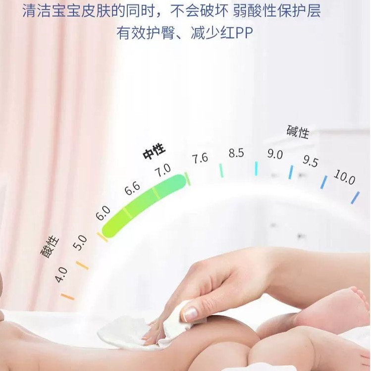 婴儿湿巾纸80抽10大包装手口屁专用幼儿宝宝新生柔家庭实惠大包装