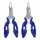 Multifunctional stainless steel lure pliers to control fish and remove hooks