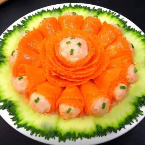 果蔬卷花器螺旋不锈钢创意沙拉卷花胡萝卜黄瓜卷雕花刀水果切片器 - 图3