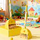 Children's mini broom and dustpan three-piece toy set
