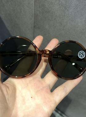 仿古圆形水晶玻璃太阳眼镜男中老年大框上档次高清耐高温清凉墨镜