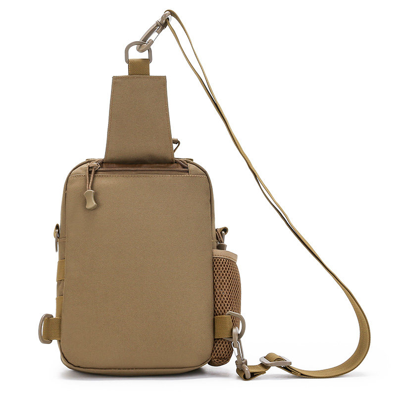 新款户外多功能斜挎单肩包男尼龙帆布加大休闲战术轻便胸包工作包,淘宝优惠券,粉丝福利购,淘宝优惠卷