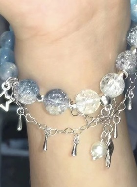 王者荣耀衍生西施游龙清影印象diy手链小众高颜值闺蜜手串