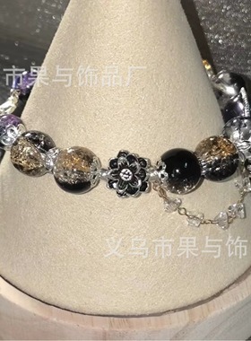 爆款光与之夜之恋查理苏印象手链爆裂琉璃手串小众设计diy