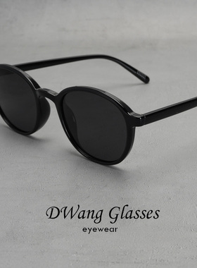 细框简约偏光复古防紫外线墨镜