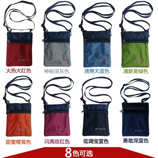 Bolsa de billetes multifuncional para hombres y mujeres que viajan al extranjero.