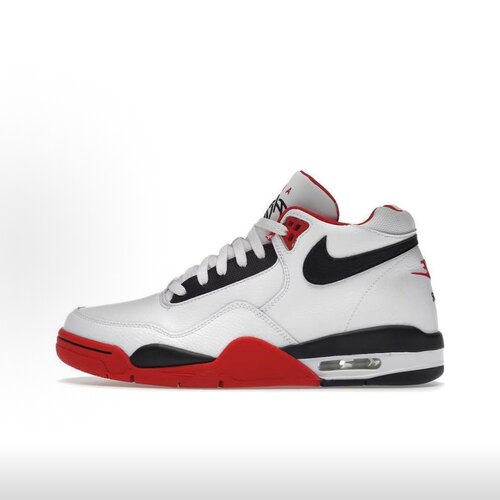 Nike Flight Legacy男女子红白经典风格中帮复古篮球鞋BQ4212-100 - 图3