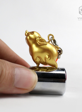 小猪钥匙扣挂件汽车猪猪