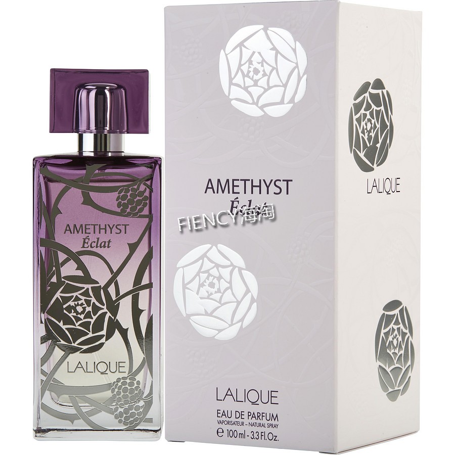 Lalique Amethyst Eclat 莱俪水晶黑莓紫水晶女士香水100ml EDP - 图0