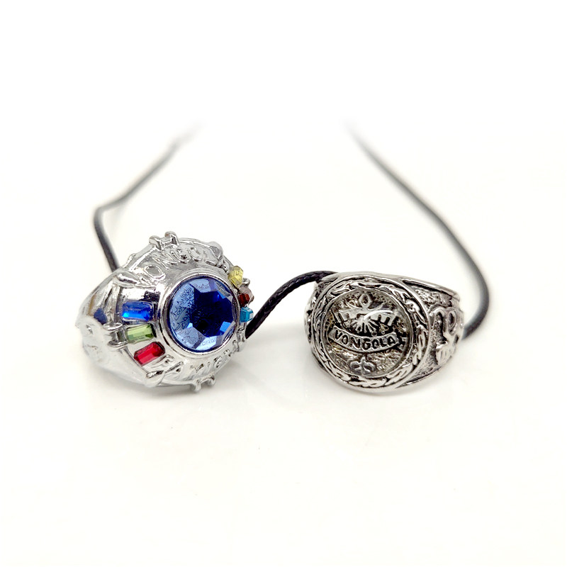 Tutor Vongola guardian ring alloy necklace collection