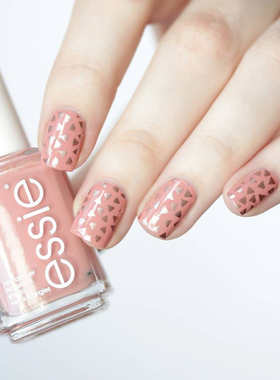 essie美国裸粉色通勤仙女指甲油