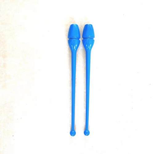 卓旺新款可插可连接艺术体操专用棒儿童成人多单色空头棒软胶体棒 - 图0
