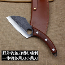 Fishing knife multipurpose knife integrated steel forged with sharp sliced knife chefs kill fish knife home water fruit knife small kitchen knife