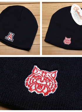 美版ncaa大学联盟孤品保暖针织帽