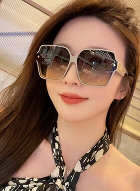 大框显瘦太阳镜时尚街拍抖音