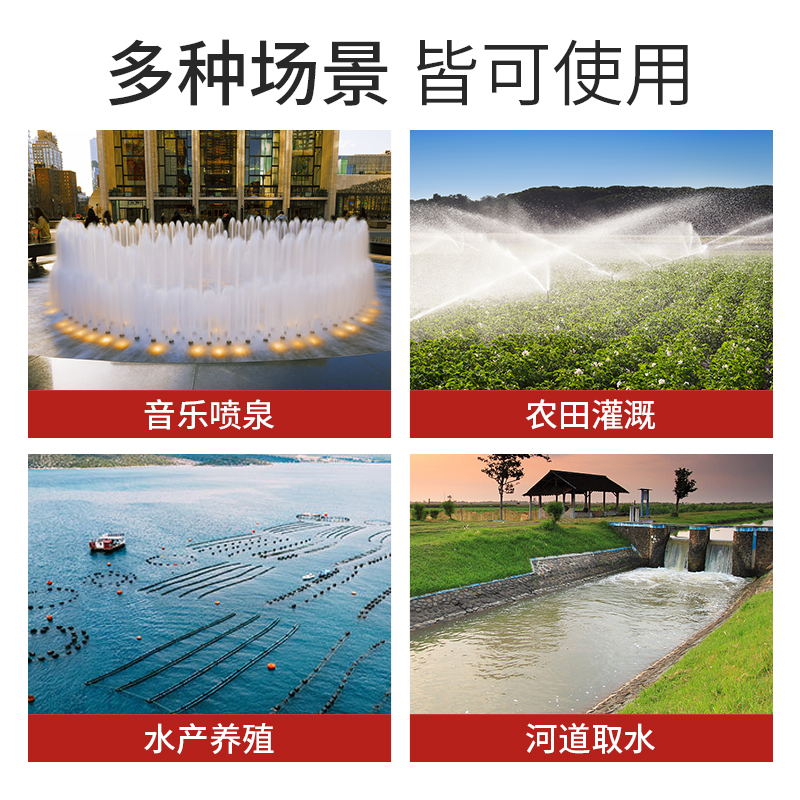 QSP不锈钢潜水喷泉泵QS65-10-3喷泉专用泵水景景观变频泵喷泉水泵-图2