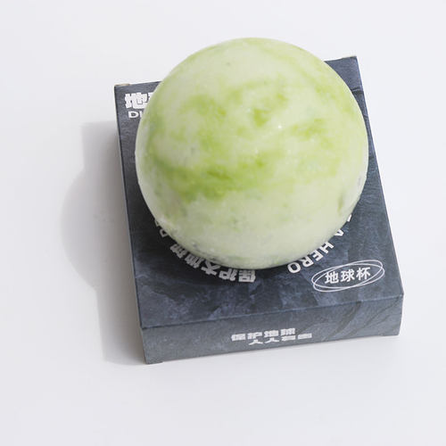 400ml圣诞球形瓶透明塑料冷饮甜品奶茶杯pet加厚食品级罐装地球瓶 - 图2