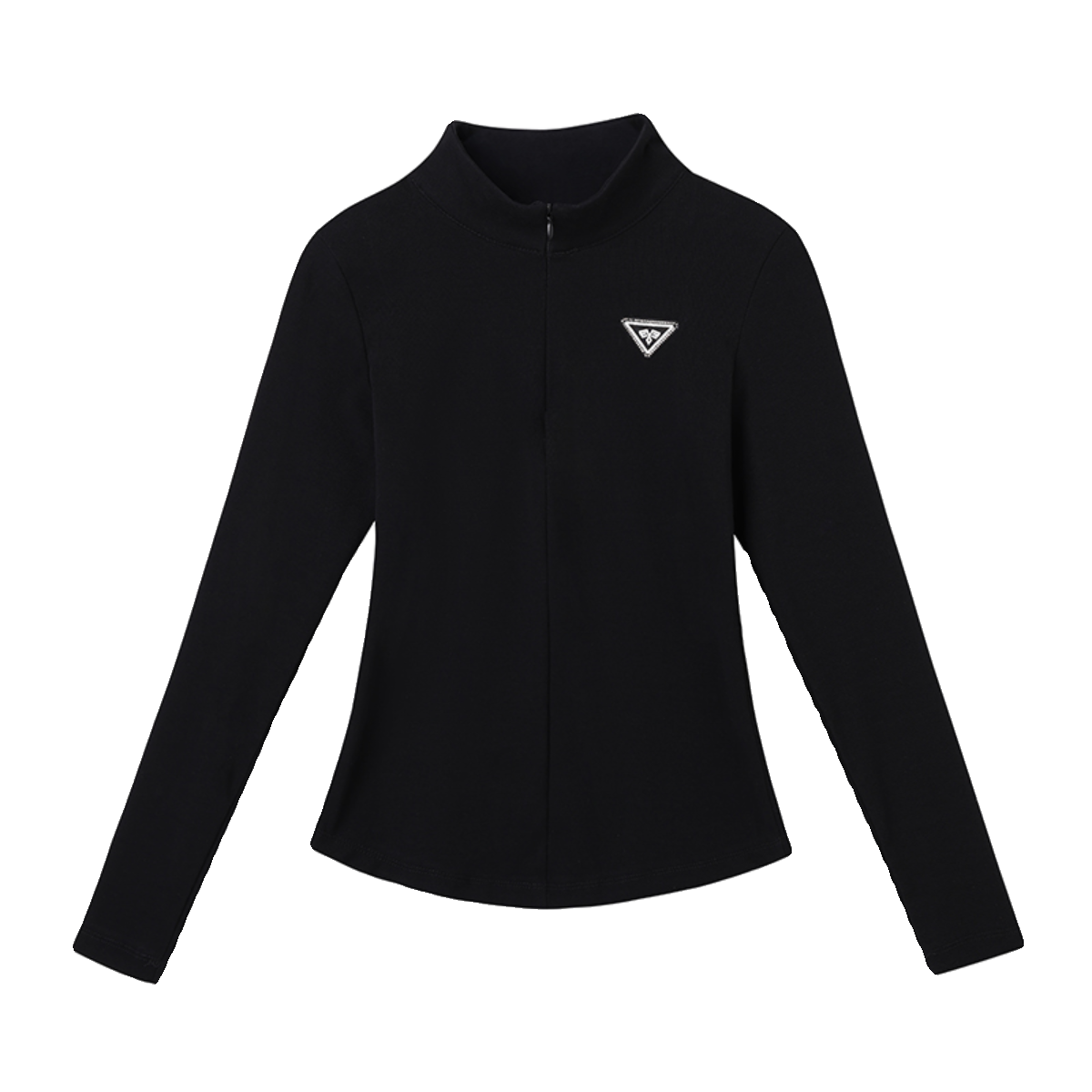 广场舞服装秋冬新款半拉链立领长袖上衣女舞蹈团体活动修身打底衫,淘宝优惠券,粉丝福利购,淘宝优惠卷