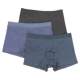 Dolby Knight Nude Seamless Solid Colors Men's Boxer Briefs