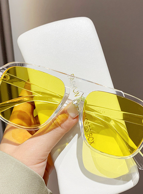 2025新款透明蓝色太阳镜