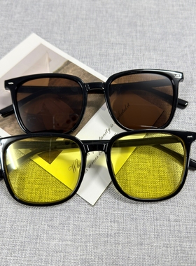 痞帅时尚墨镜女复古高级感