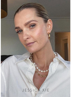 JX I SUNLIGHT 日光 法式极简珍珠项链轻奢巴洛克珍珠高级锁骨链