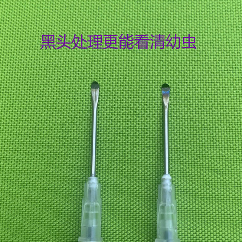 自制不锈钢头移虫针新式蜜蜂育王工具硬头耐用可撤换中意蜂通用型 - 图0