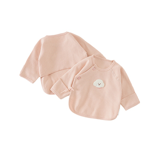 童泰婴儿半背衣春秋款纯棉新生儿衣服