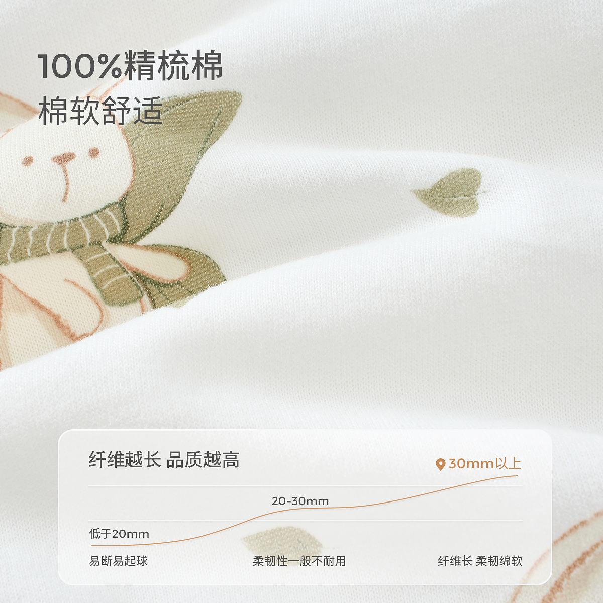 童泰宝宝上衣秋冬季纯棉夹棉婴儿衣服儿童家居服内衣男童女童外套 - 图2