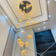Gypsophila chandelier 15cm diameter lampshade + 5m wick