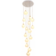 2023 new shell villa duplex floor chandelier