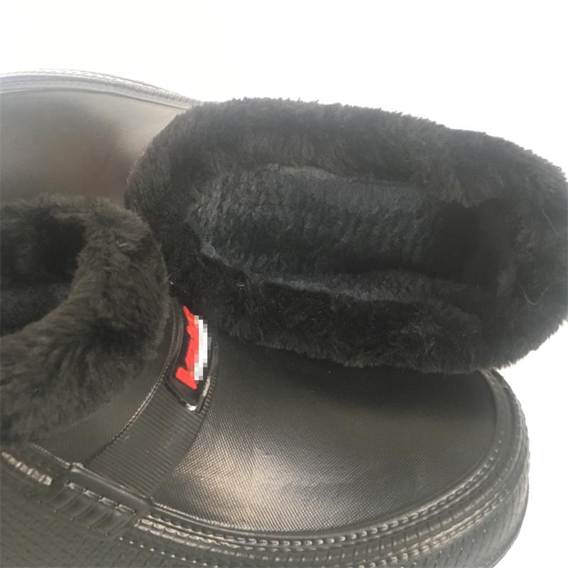 EVA冬季防水棉鞋加绒男女士一体成型泡沫雪地靴雨鞋厚底防滑耐磨-图1