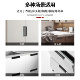 Built-in concealed handle modern simple built-in cabinet door cabinet drawer tatami gold and silver black wardrobe door handle