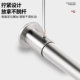 Stainless steel 304 extended round tube flange seat wardrobe clothes rail fixed base clothes pass clothes rod fixed accessories