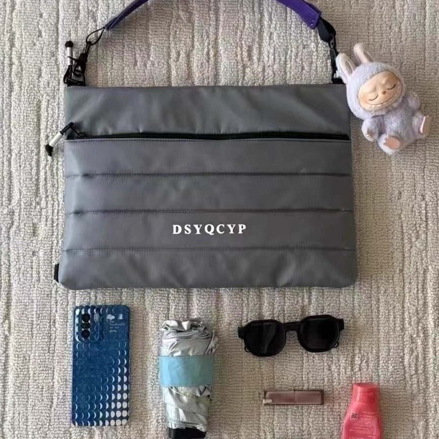 简约小众高级感笔记本电脑包13寸14寸男女通用可单肩手提斜挎包,淘宝优惠券,粉丝福利购,淘宝优惠卷