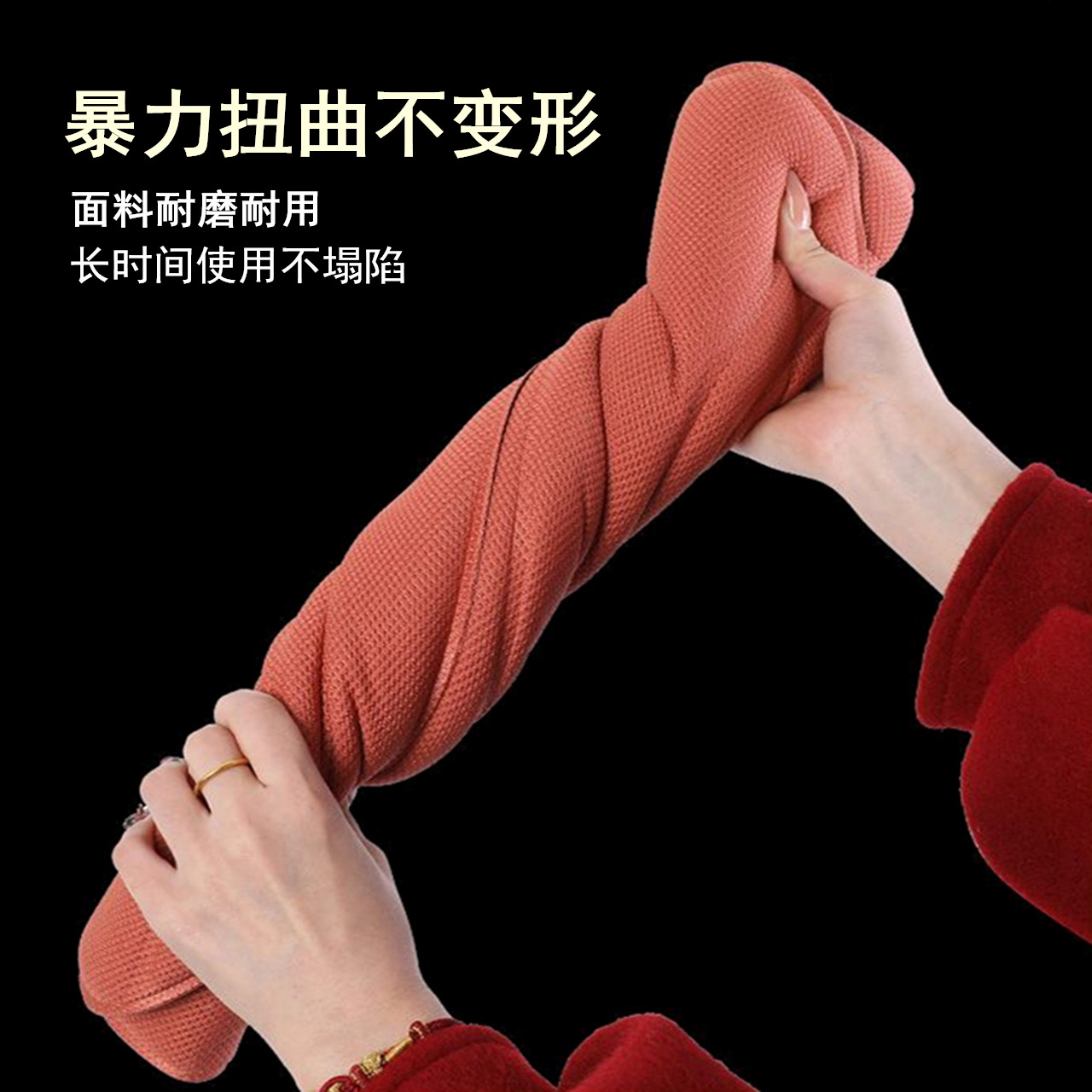 汽车坐垫四季通用海藻纤维透气防滑乳胶汽车座垫屁股垫车载座椅垫