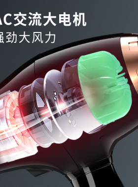 永日家用恒温不伤发大功率吹风机