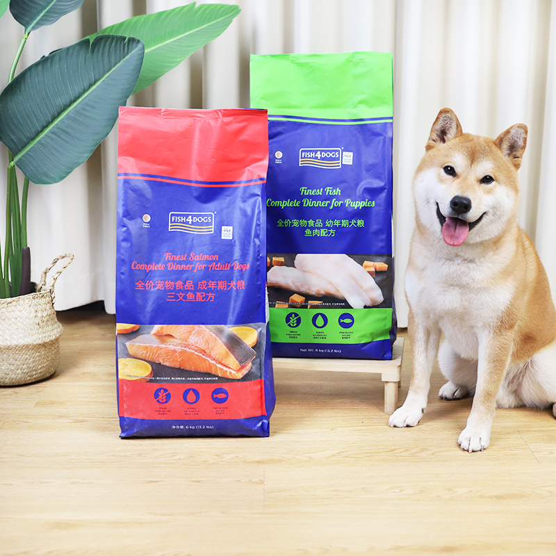 Fish4dogs狗粮6kg/12kg无谷三文鱼小颗粒幼成犬玩具犬中小型法斗 - 图0