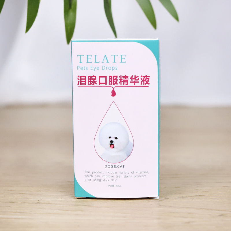 TELATE泪痕液狗狗泪痕液猫泪痕口服液宠物泰迪博美比熊30ml眼部 - 图0