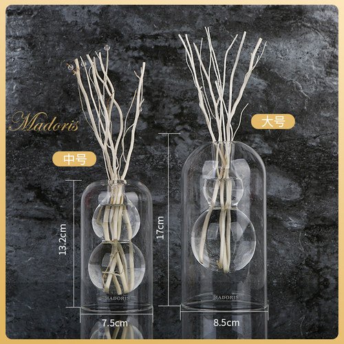 弥薰MADORIS葫芦扩香瓶福禄散香器藤条室内香氛无火香薰家居摆件 - 图0