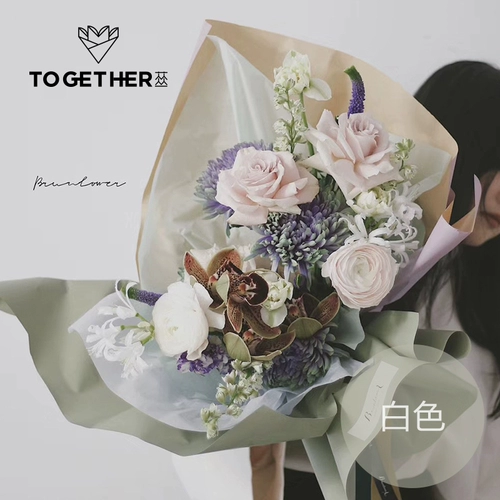 口 Корейский импортный сиднейский бумажный букет упаковочный материал материал мягкая подкладка для выпечки для выпечки бумаги для выпечки